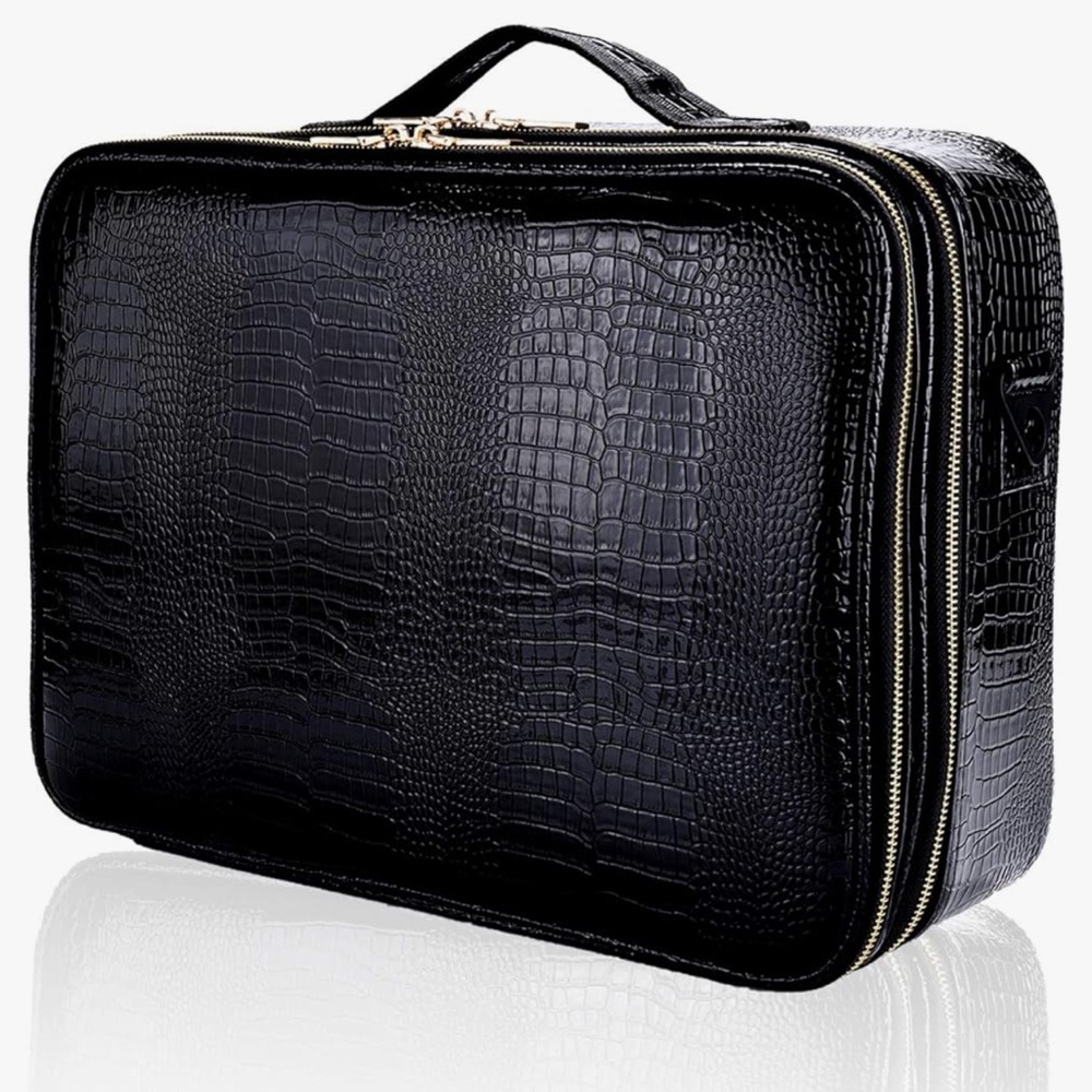 🆕 Makeup Case Travel Makeup Train Case Organizer - Picture 13 of 17